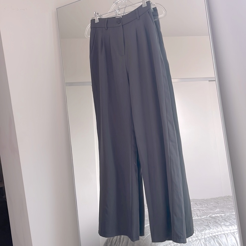 Princess Polly Archer Pants in Slate